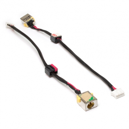 Разъем питания PJ338 для ноутбука Acer Aspire 5250, 5750, E1-531, V3-551 Series. 5.5x1.7 mm. С кабелем 15 см