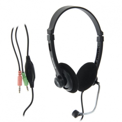 Гарнитура Defender Aura 104 черный (кабель 1.8м)