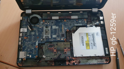 Ноутбук HP g6-1259er (Разборка)