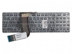 Клавиатура для ноутбука HP Pavilion 15-p, 15-v, 17-f, черная без рамки, гор. Enter